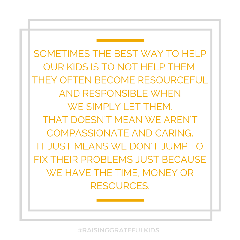 Raising Grateful Kids