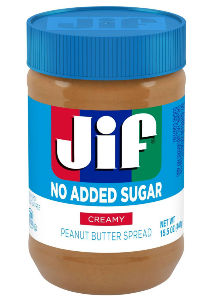 Jif No Sugar Added