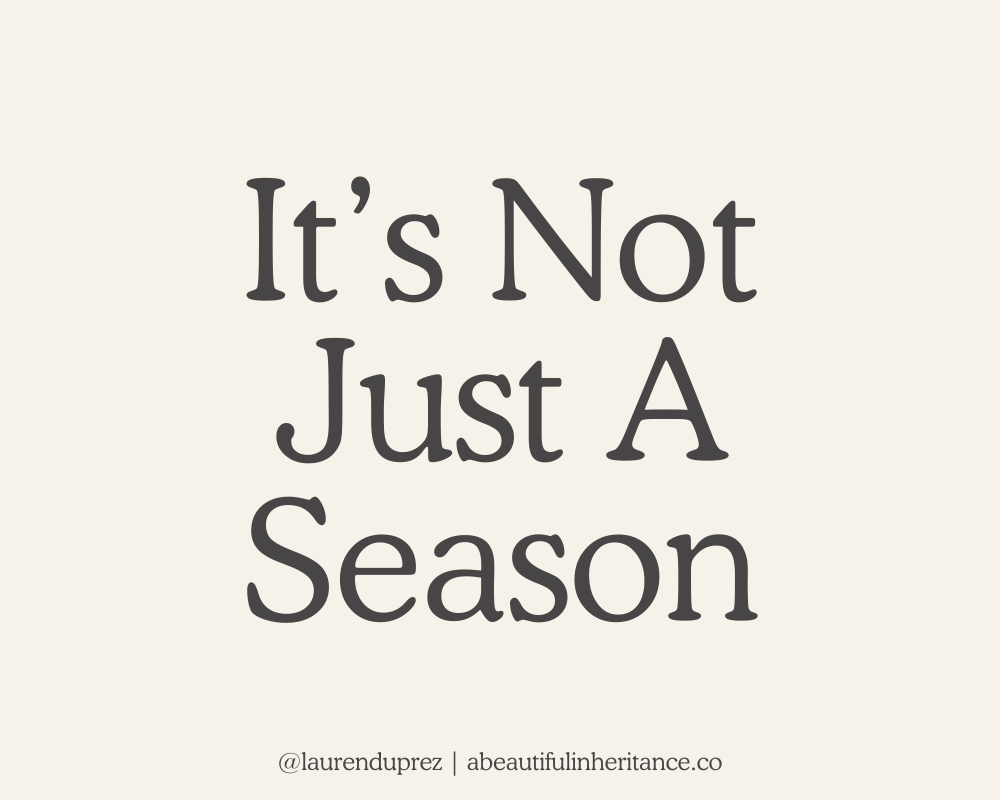 Just A Season