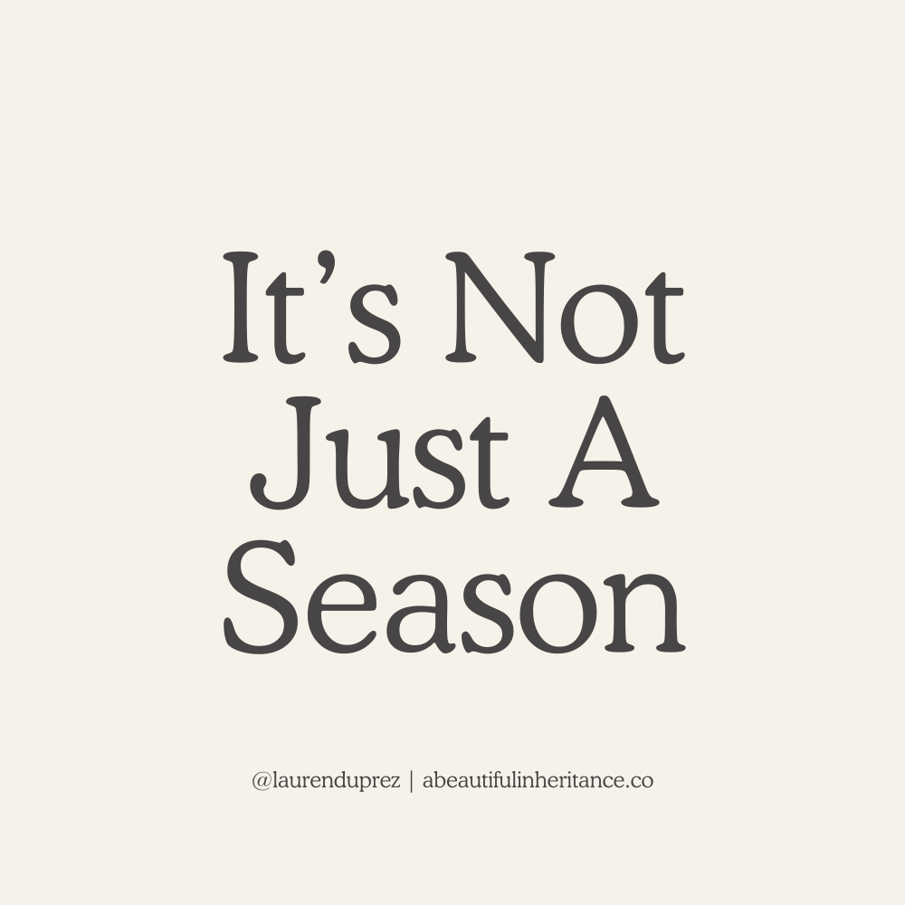 Just A Season