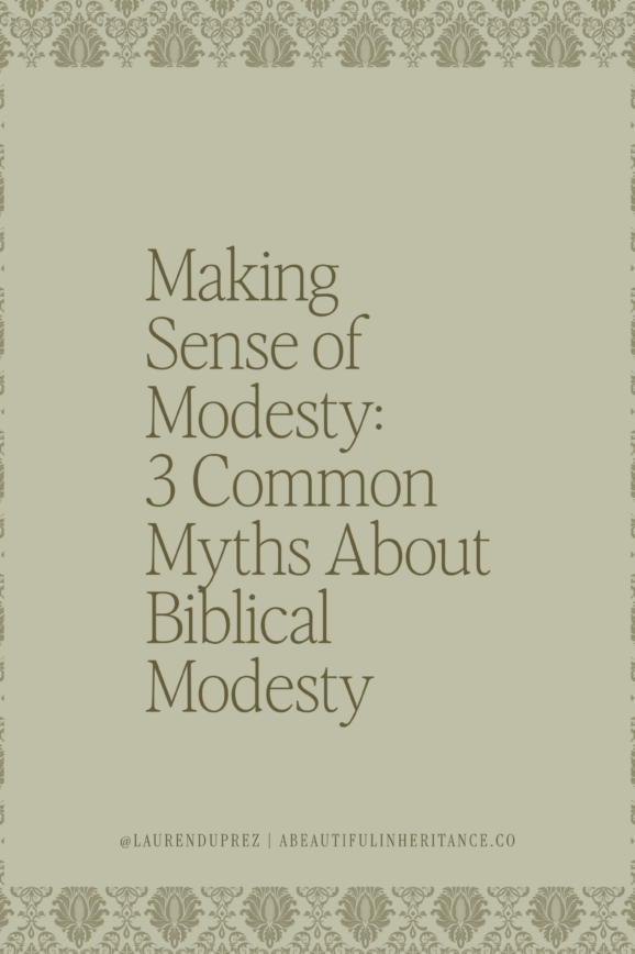 Making Sense of Modesty