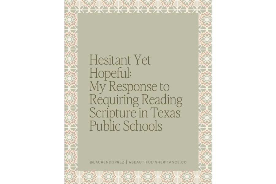 Scripture in Texas Public Schools